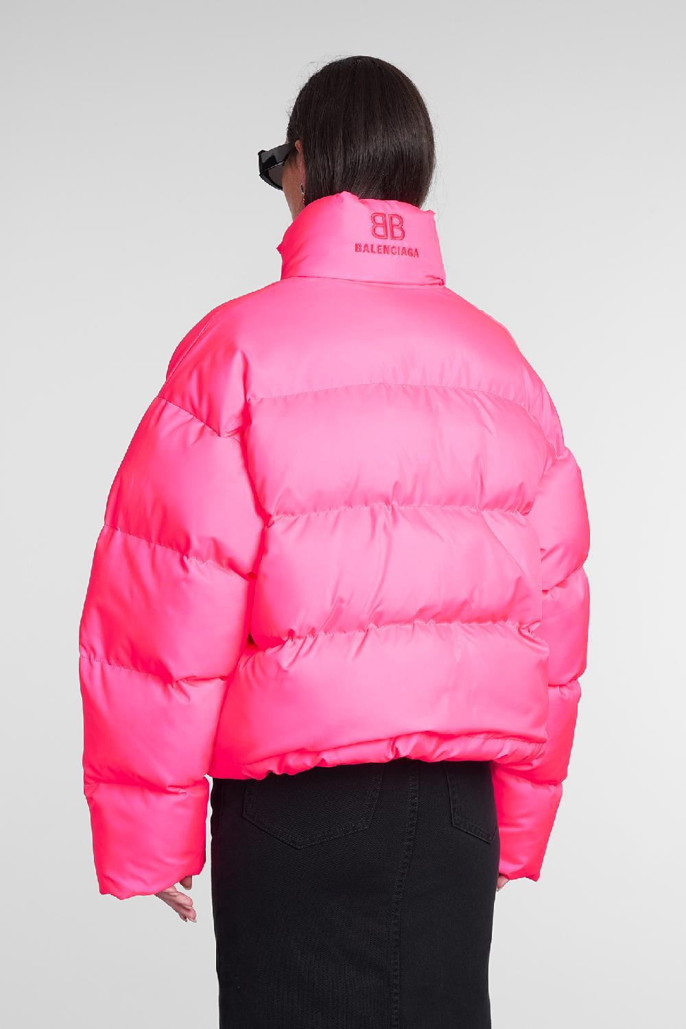 Deliberti Balenciaga Piumino in poliestere rosa cod. 386195 - Deliberti The Luxury Shopping Fino Al -60%