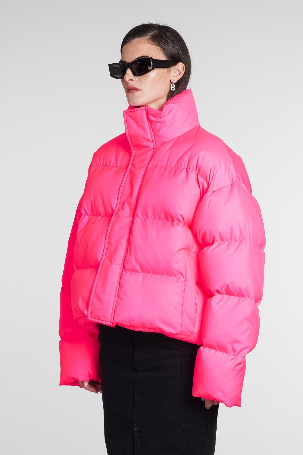 Deliberti Balenciaga Piumino in poliestere rosa cod. 386195 - Deliberti The Luxury Shopping Fino Al -60%