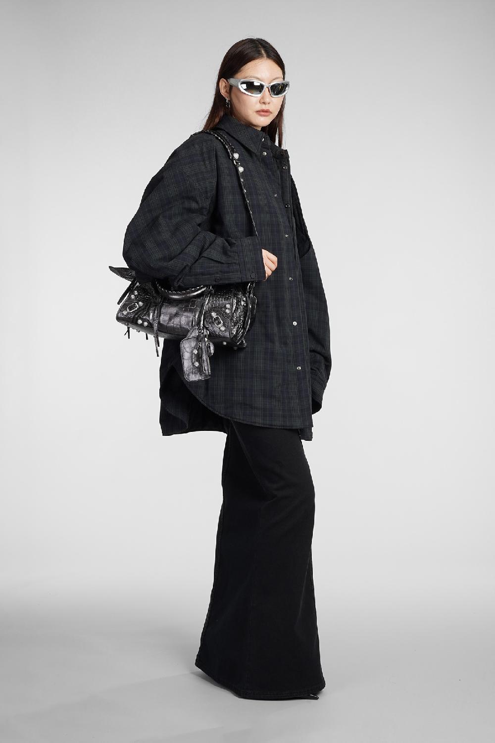 Deliberti Balenciaga Gonna in cotone nero cod. 383720 - Deliberti The Luxury Shopping Offerta