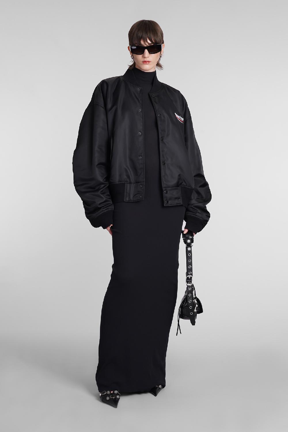 Deliberti Balenciaga Abito in poliammide nera cod. 398344 - Deliberti The Luxury Shopping I Più Venduti