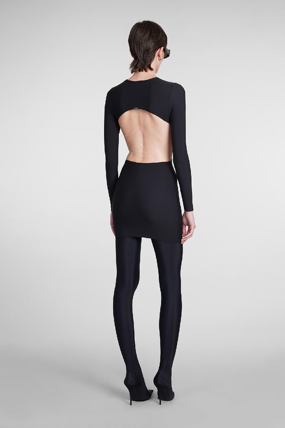 Deliberti Balenciaga Abito in poliammide nera cod. 394993 - Deliberti The Luxury Shopping Nuova