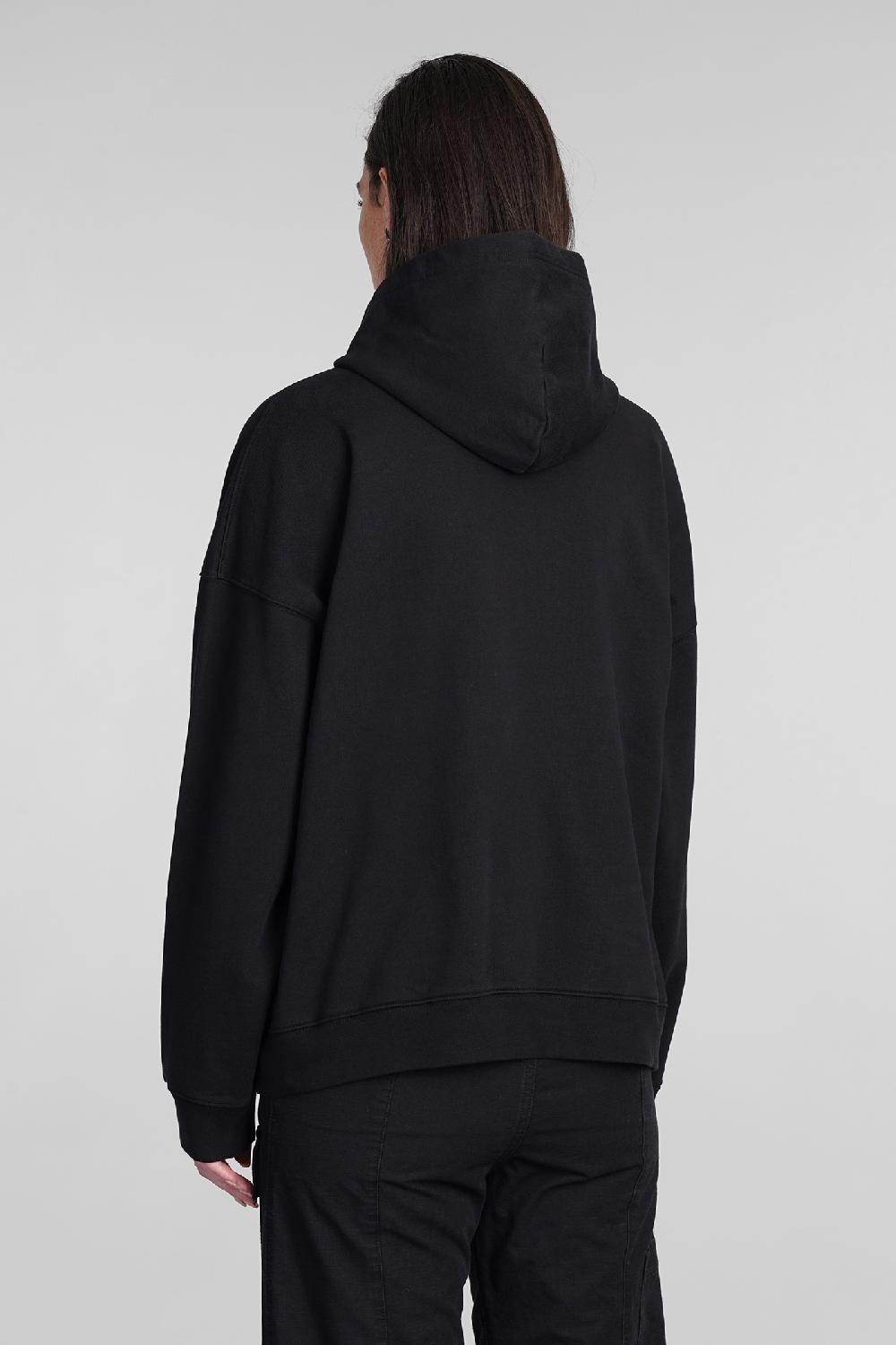 Deliberti Balenciaga Felpa in cotone nero cod. 390883 - Deliberti The Luxury Shopping Italia