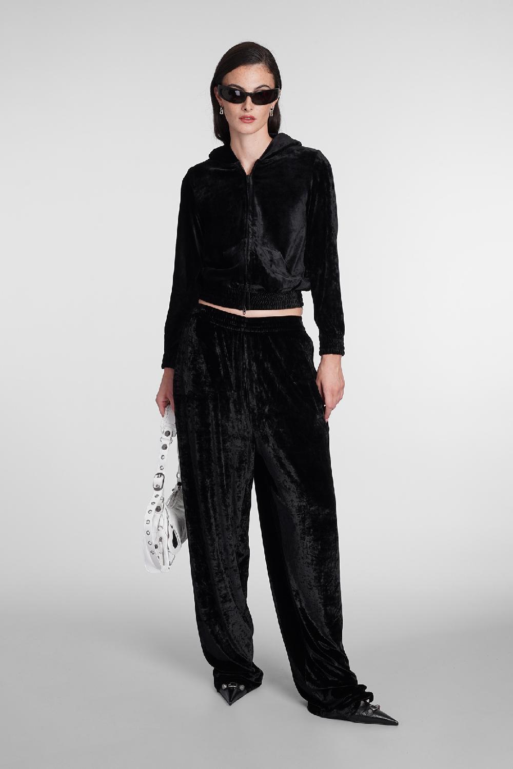 Deliberti Balenciaga Felpa in viscosa nera cod. 386190 - Deliberti The Luxury Shopping Pezzi Unici