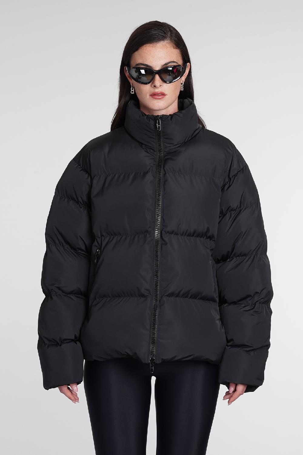Deliberti Balenciaga Piumino in poliestere nero cod. 386191 - Deliberti The Luxury Shopping