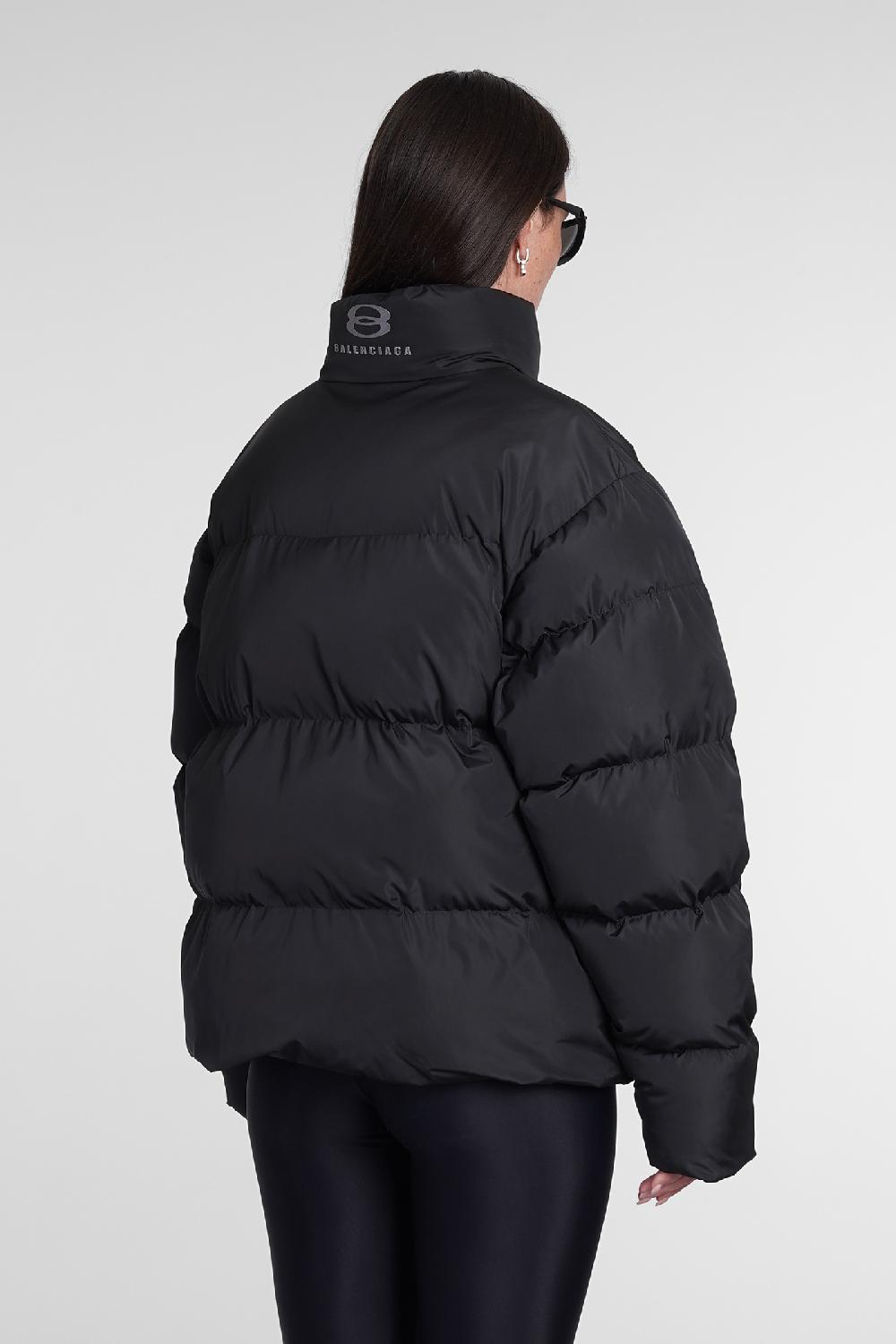 Deliberti Balenciaga Piumino in poliestere nero cod. 386191 - Deliberti The Luxury Shopping Qualità Garantita
