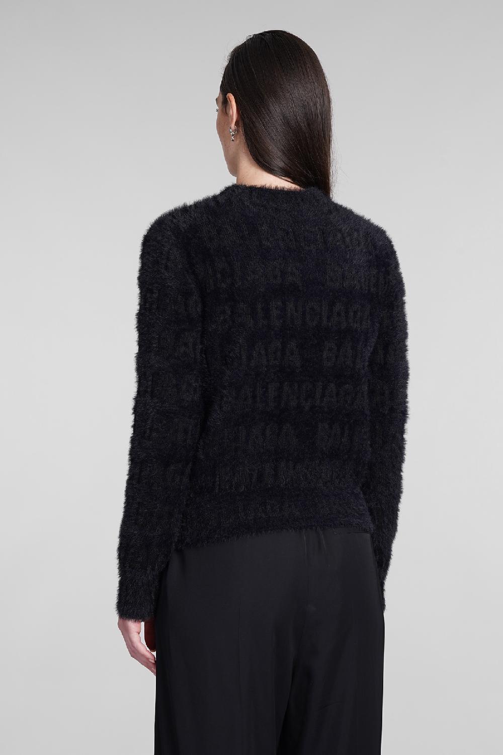 Deliberti Balenciaga Maglia in lana nera cod. 390877 - Deliberti The Luxury Shopping Negozi Online