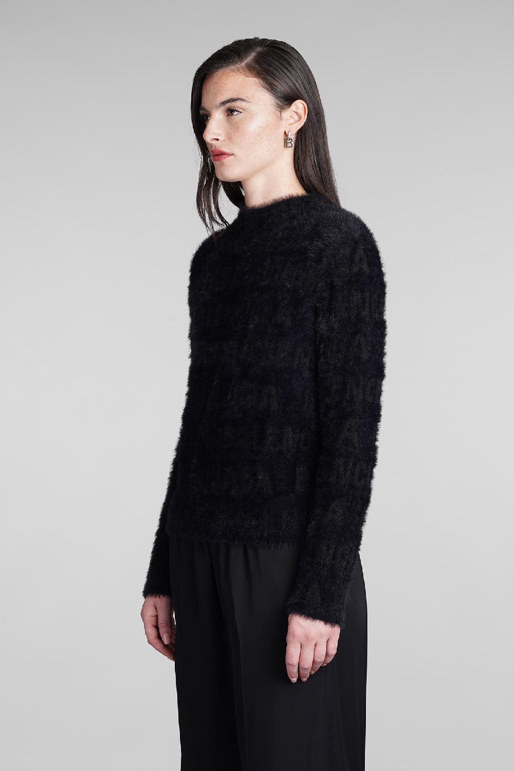 Deliberti Balenciaga Maglia in lana nera cod. 390877 - Deliberti The Luxury Shopping Negozi Online