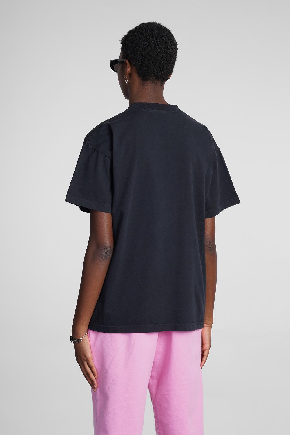 Deliberti Balenciaga T-shirt in cotone nero cod. 354305 - Deliberti The Luxury Shopping Convenienza
