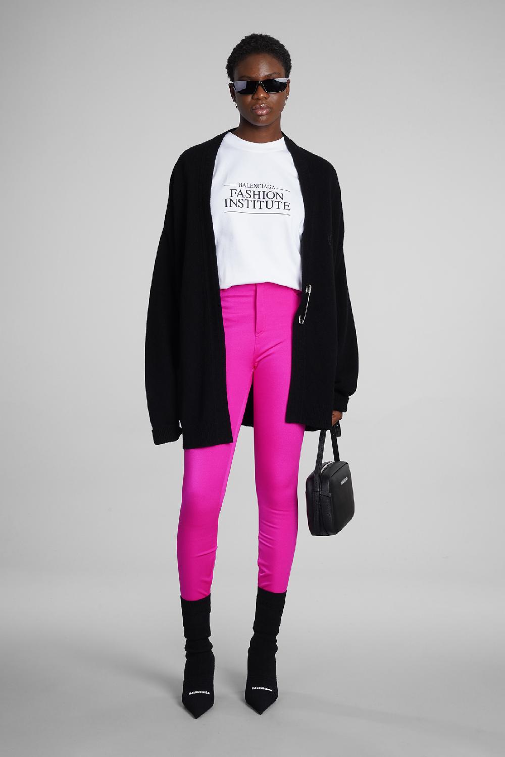 Deliberti Balenciaga T-shirt in cotone bianco cod. 354290 - Deliberti The Luxury Shopping Outlet