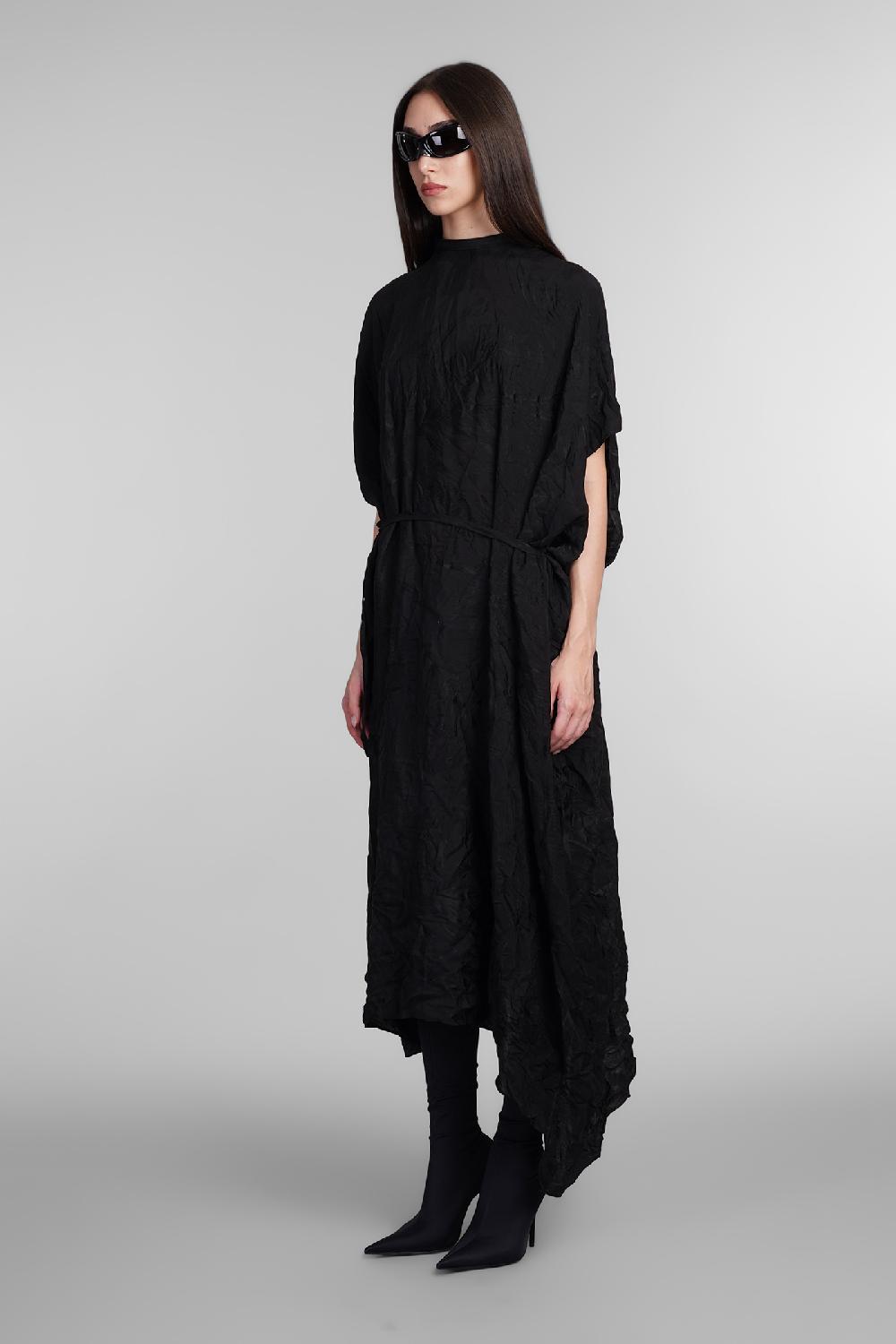 Deliberti Balenciaga Abito in seta nera cod. 406056 - Deliberti The Luxury Shopping In Vendita