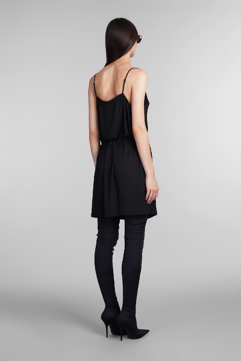 Deliberti Balenciaga Abito in poliestere nero cod. 406057 - Deliberti The Luxury Shopping Saldi