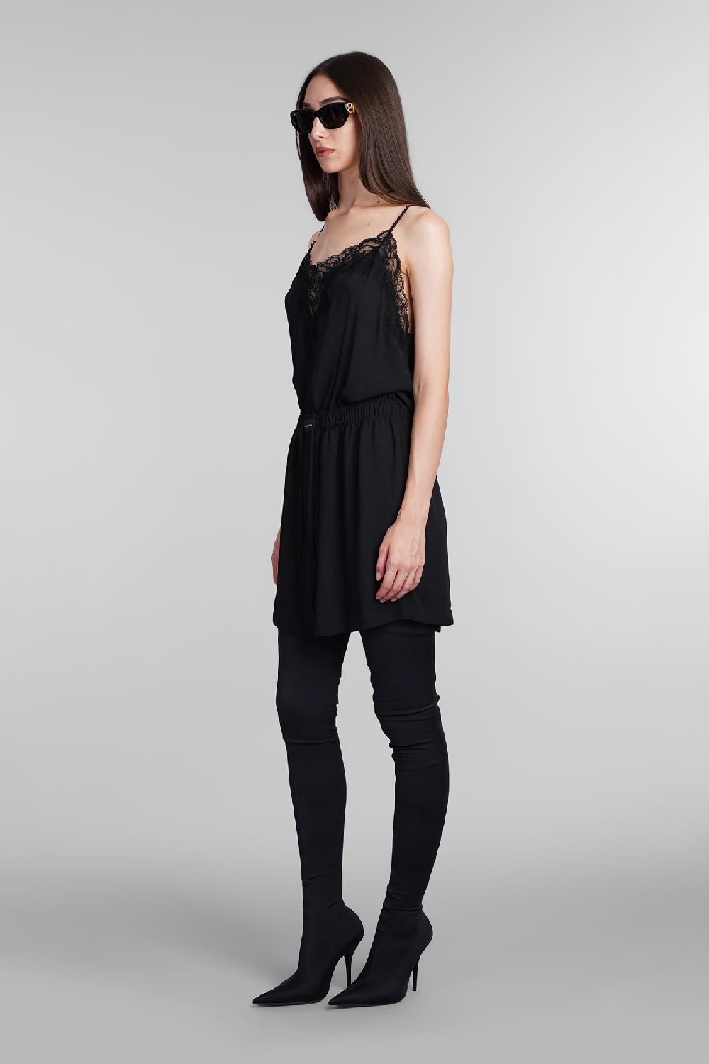 Deliberti Balenciaga Abito in poliestere nero cod. 406057 - Deliberti The Luxury Shopping Saldi