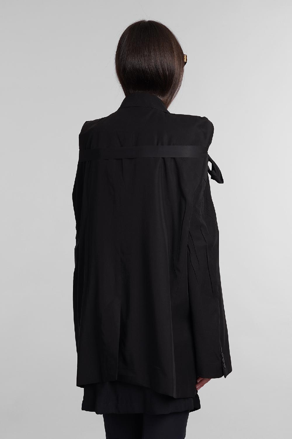 Deliberti Balenciaga Blazer in lyocell nero cod. 406058 - Deliberti The Luxury Shopping Offerte