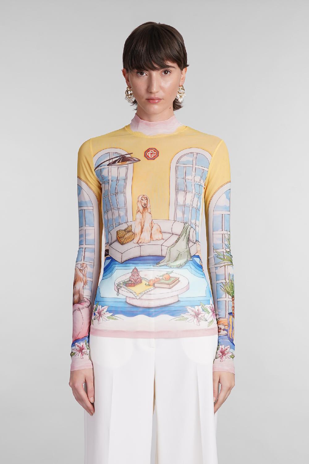 Deliberti Casablanca Topwear in poliestere multicolor cod. 402437 - Deliberti The Luxury Shopping