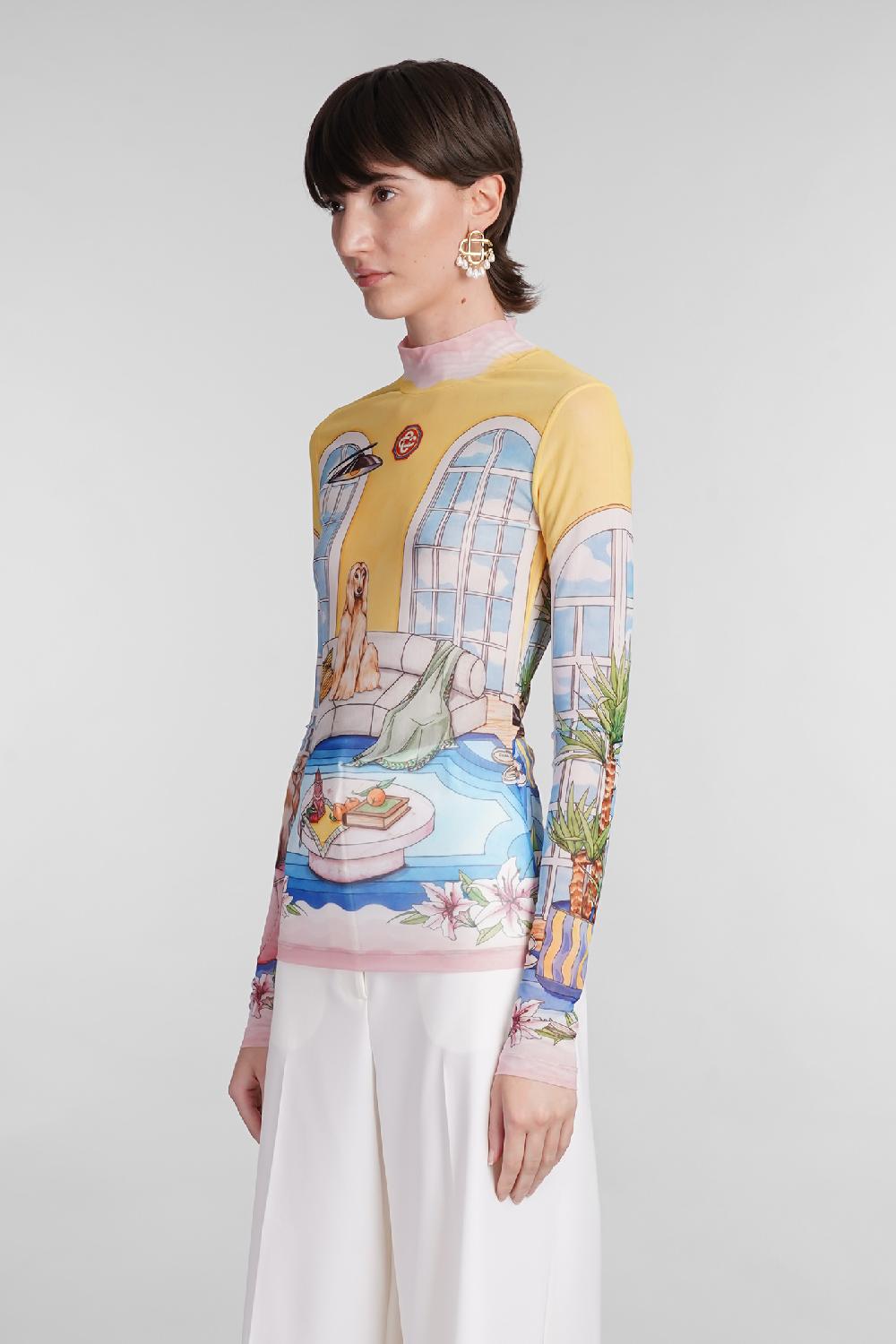 Deliberti Casablanca Topwear in poliestere multicolor cod. 402437 - Deliberti The Luxury Shopping Vendite Flash