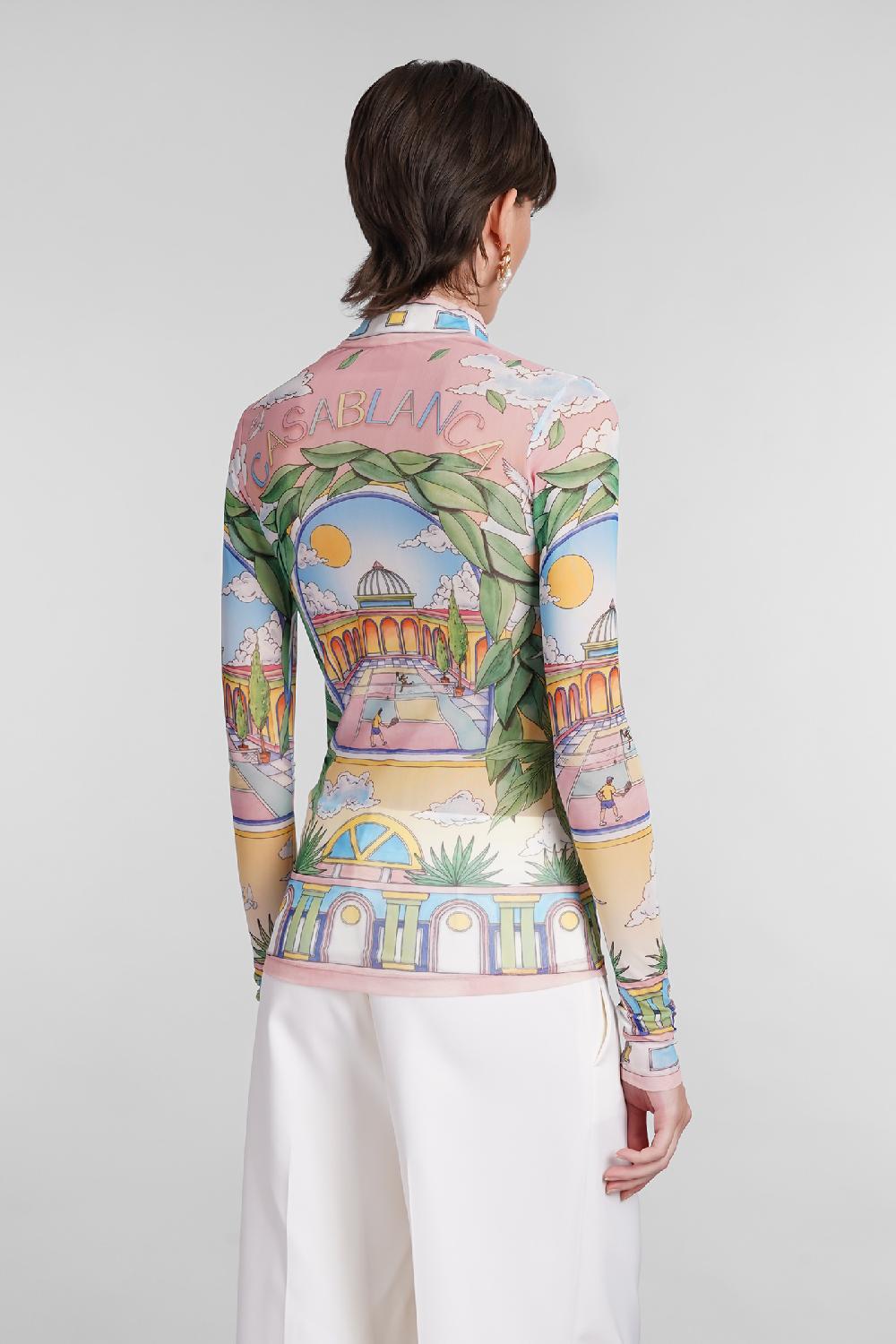 Deliberti Casablanca Topwear in poliestere multicolor cod. 402438 - Deliberti The Luxury Shopping Negozio