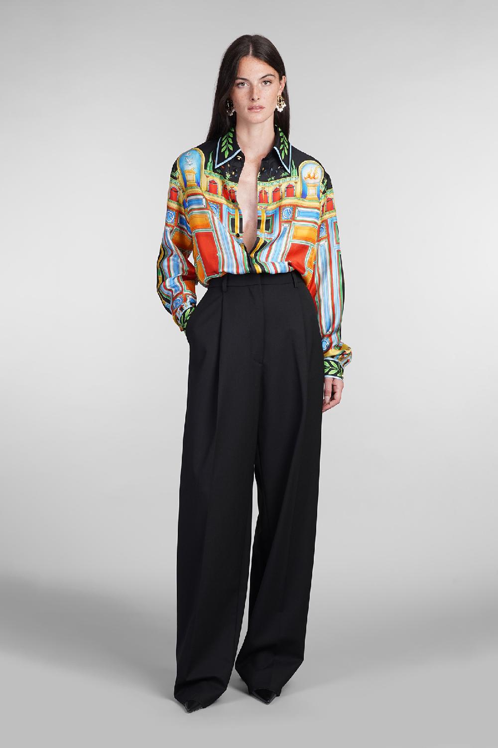 Deliberti Casablanca Camicia in seta multicolor cod. 404997 - Deliberti The Luxury Shopping Promozione