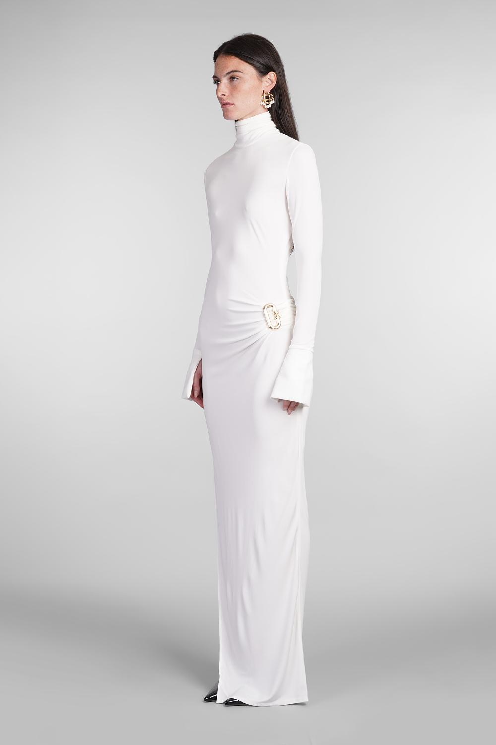 Deliberti Casablanca Abito in viscosa beige cod. 404998 - Deliberti The Luxury Shopping Pezzi Unici
