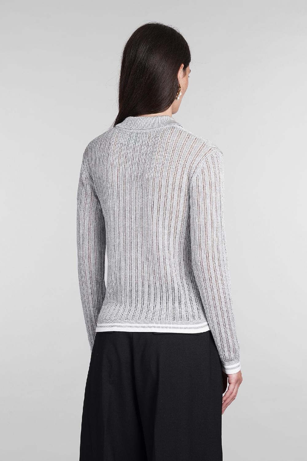 Deliberti Casablanca Polo in viscosa grigia cod. 405000 - Deliberti The Luxury Shopping Acquista Ora