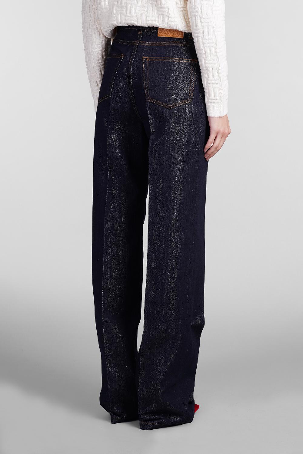 Deliberti Casablanca Jeans in denim blu cod. 409065 - Deliberti The Luxury Shopping Consegna Veloce