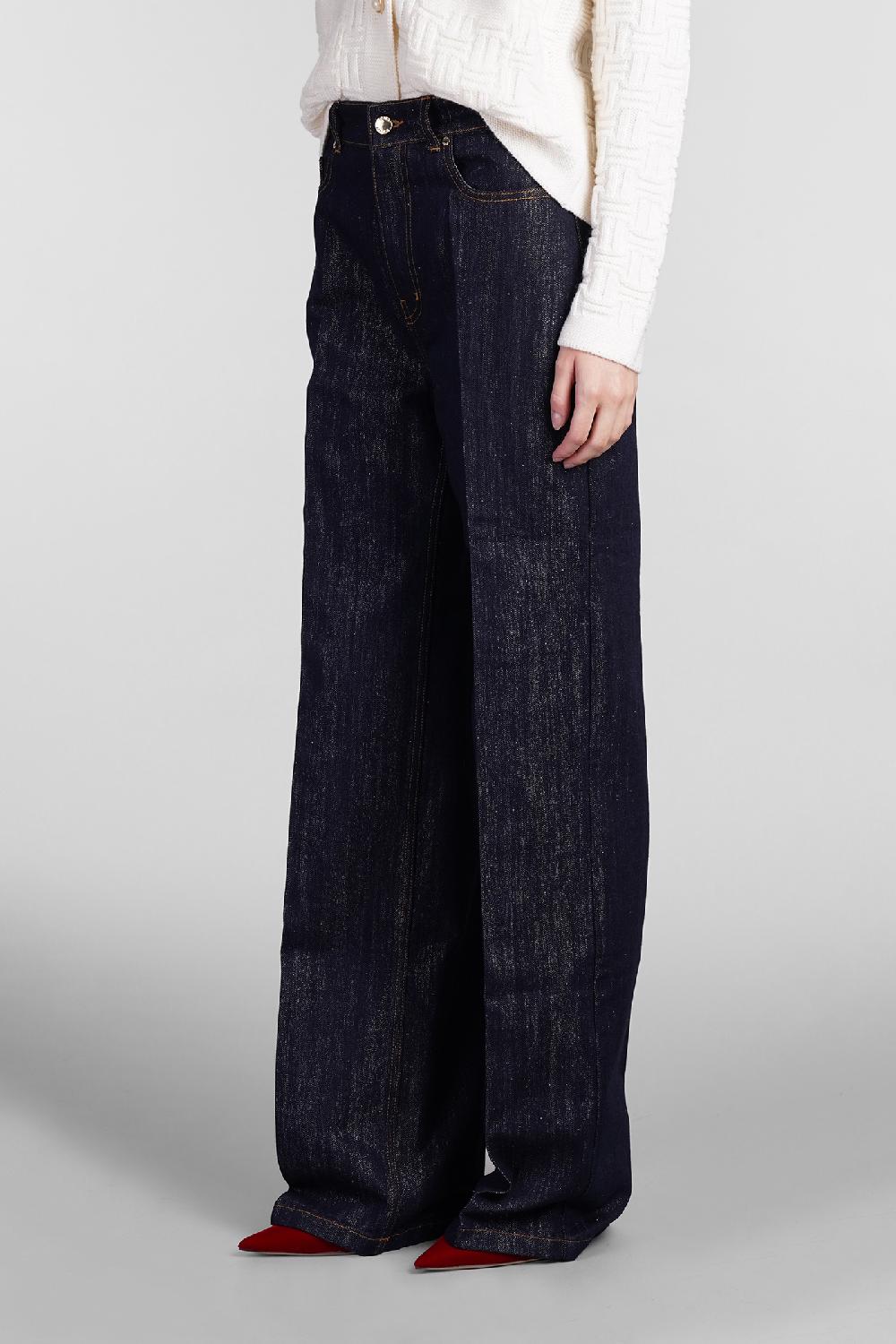 Deliberti Casablanca Jeans in denim blu cod. 409065 - Deliberti The Luxury Shopping Consegna Veloce