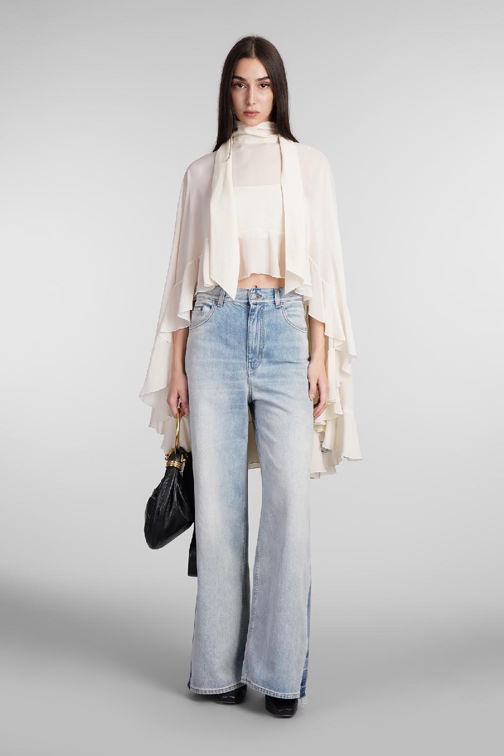 Deliberti Chloé Jeans in denim blu cod. 409047 - Deliberti The Luxury Shopping Novità