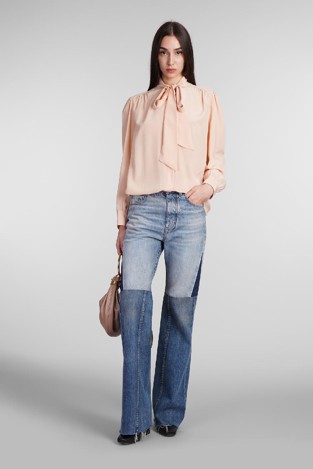Deliberti Chloé Jeans in denim blu cod. 409048 - Deliberti The Luxury Shopping Presa