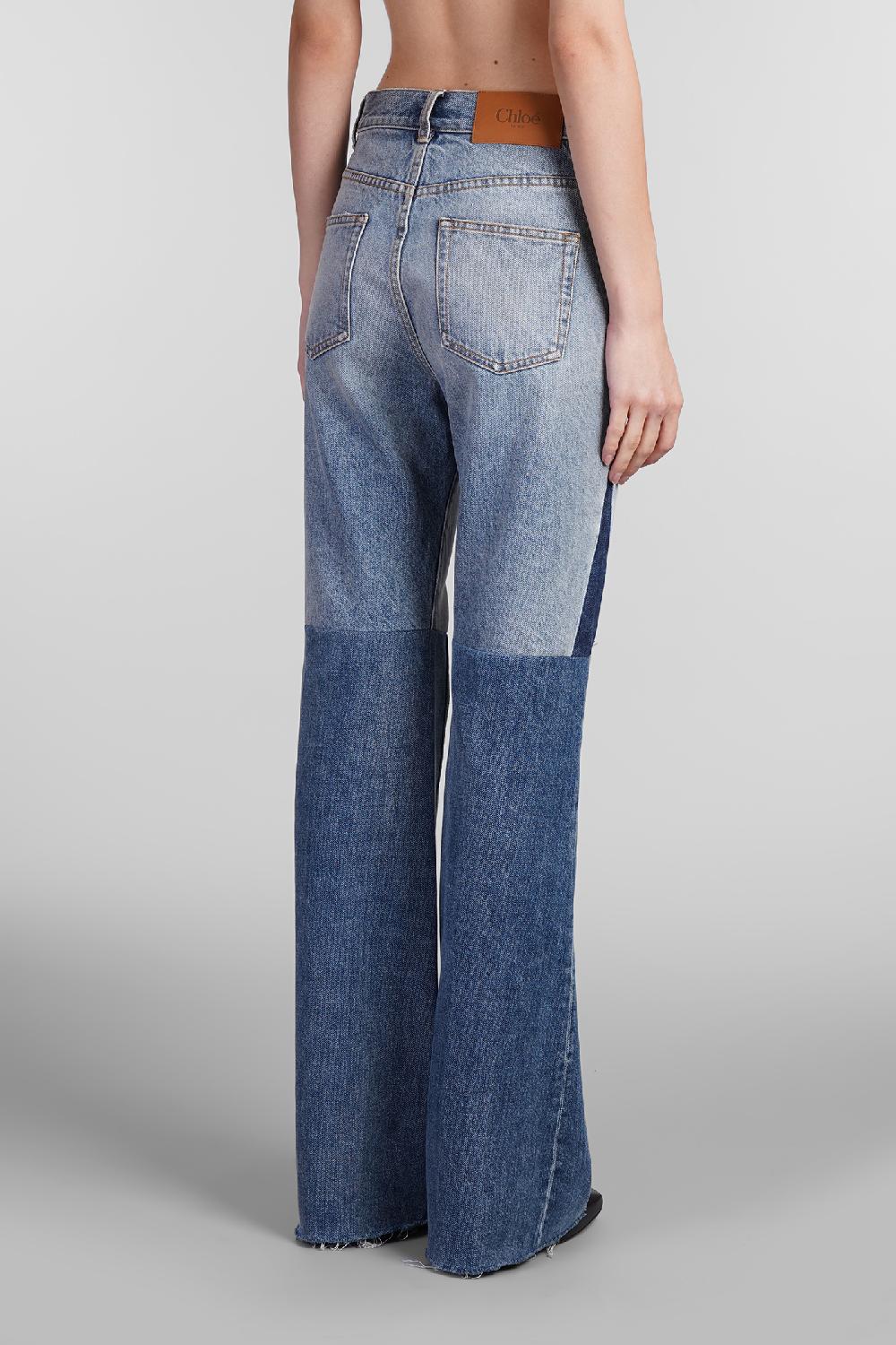 Deliberti Chloé Jeans in denim blu cod. 409048 - Deliberti The Luxury Shopping Presa