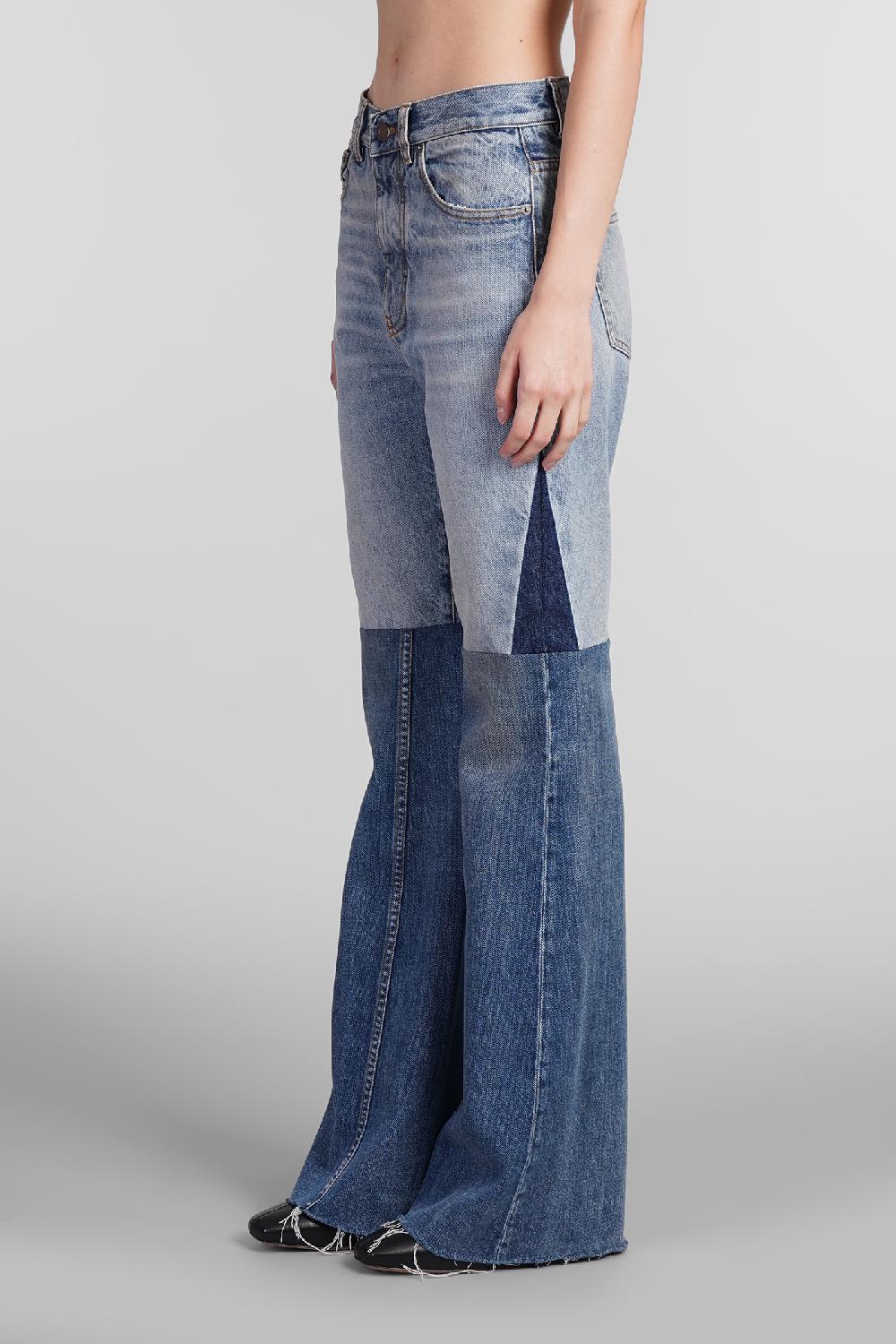 Deliberti Chloé Jeans in denim blu cod. 409048 - Deliberti The Luxury Shopping Presa