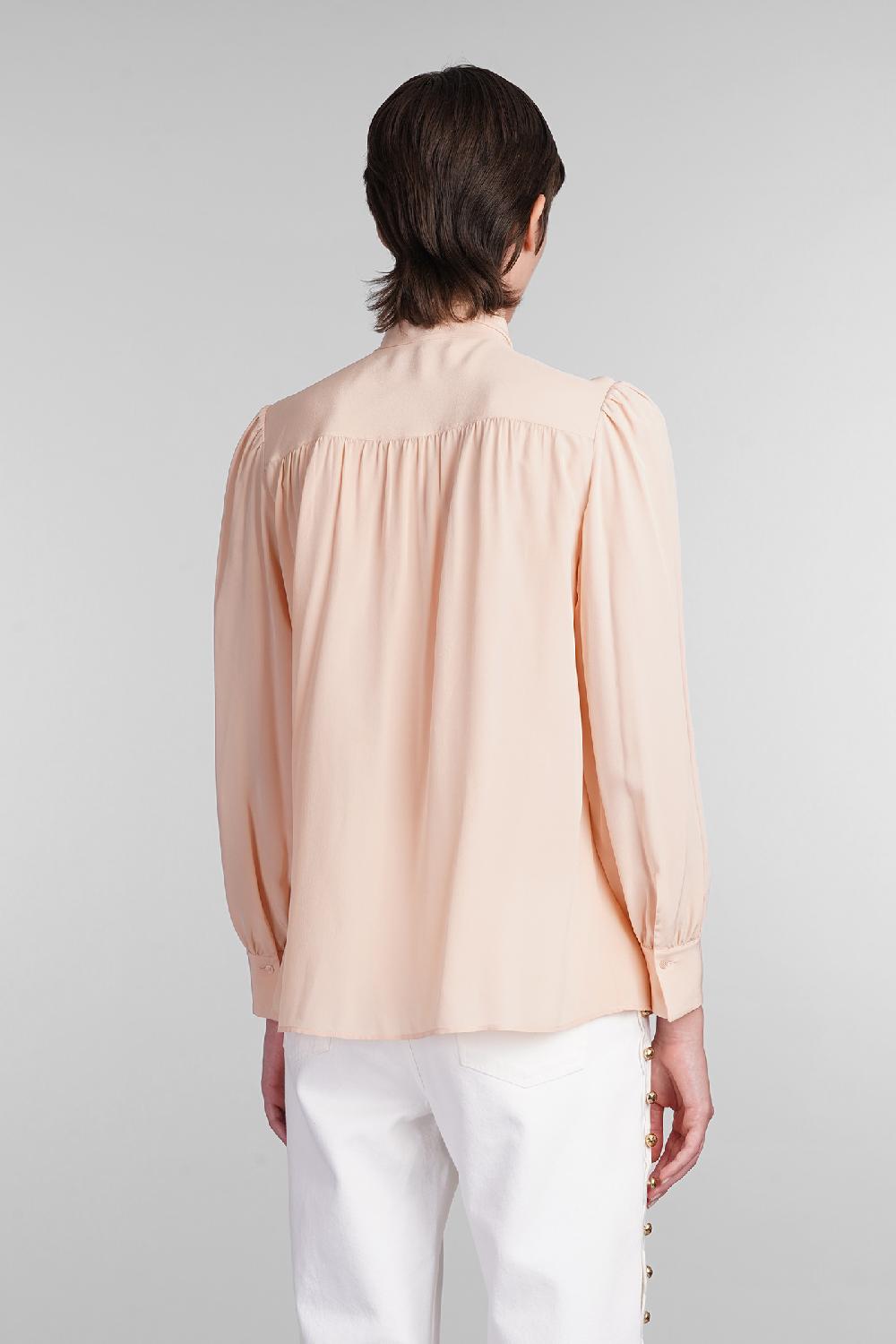 Deliberti Chloé Camicia in seta rosa cod. 404206 - Deliberti The Luxury Shopping Saldi