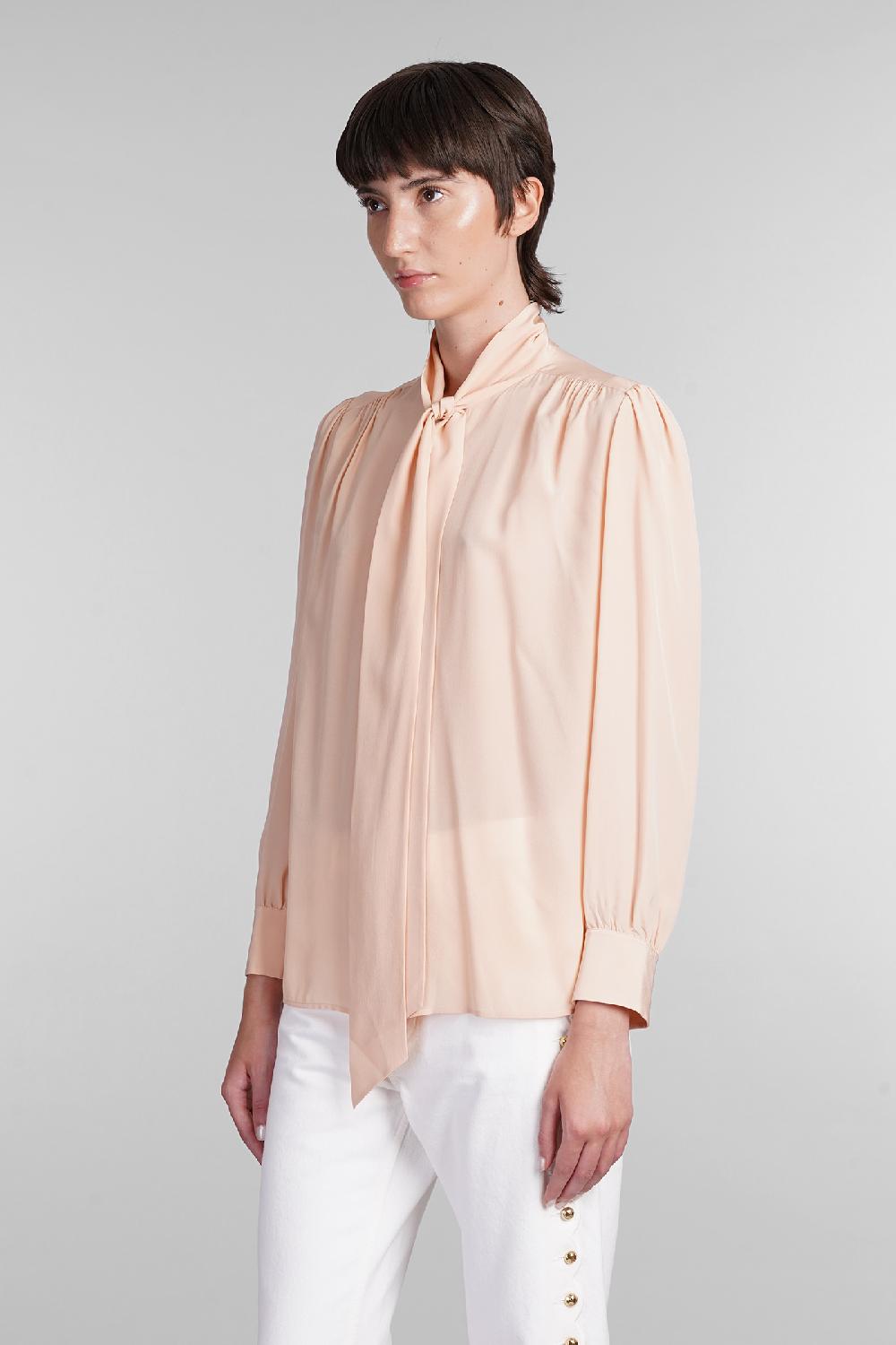 Deliberti Chloé Camicia in seta rosa cod. 404206 - Deliberti The Luxury Shopping Saldi