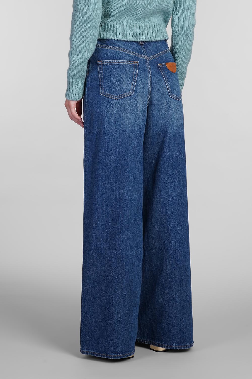 Deliberti Chloé Jeans in denim blu cod. 404210 - Deliberti The Luxury Shopping Saldi Di Fabbrica