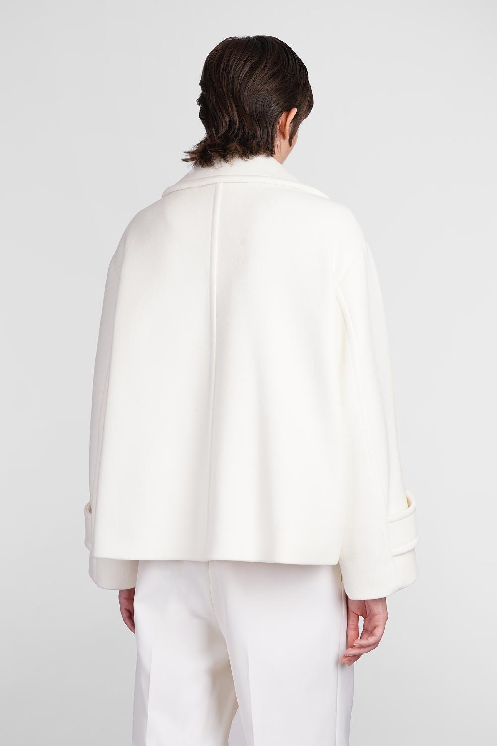 Deliberti Chloé Cappotto in lana beige cod. 406243 - Deliberti The Luxury Shopping I Più Venduti