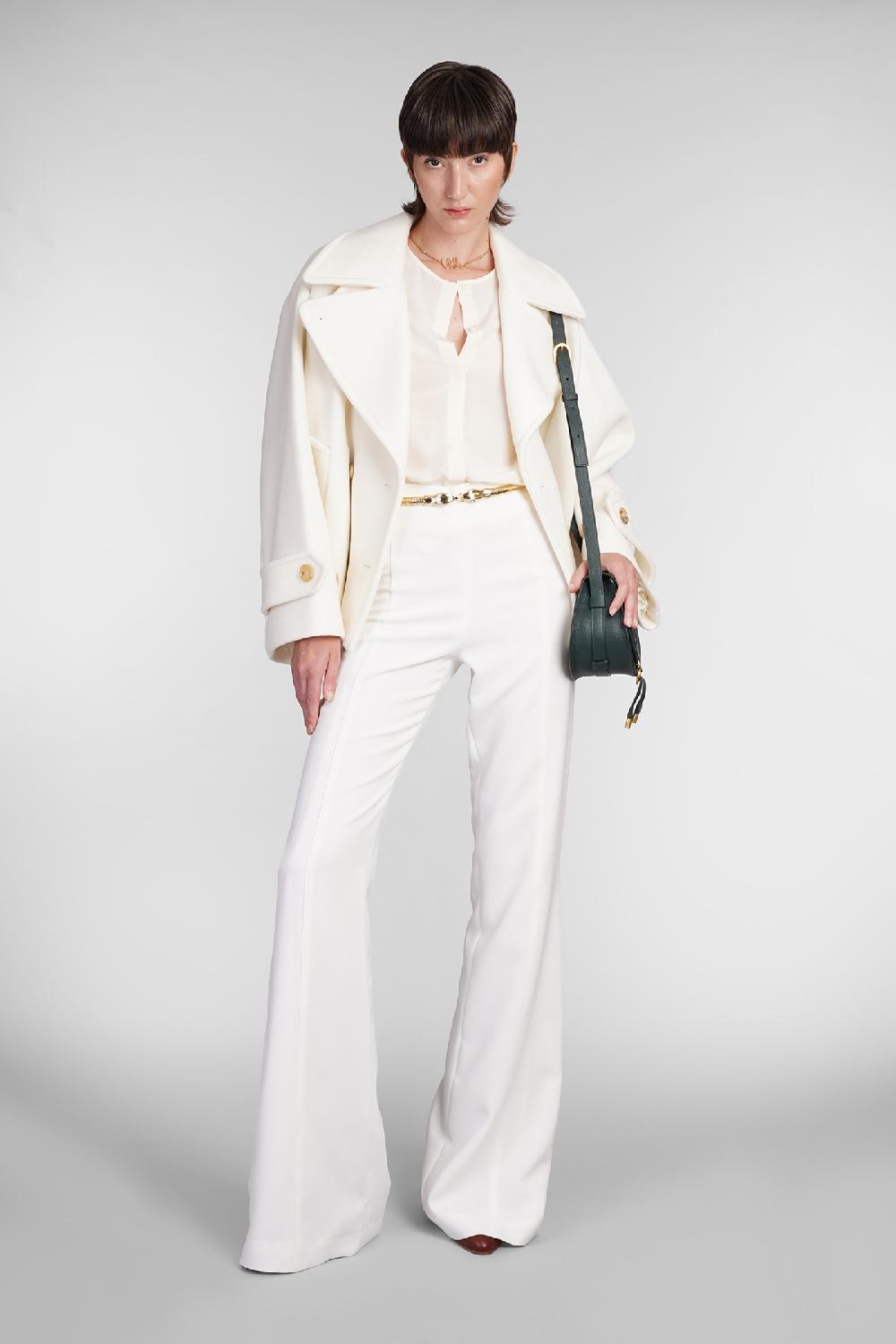 Deliberti Chloé Blusa in seta beige cod. 406246 - Deliberti The Luxury Shopping Nuova