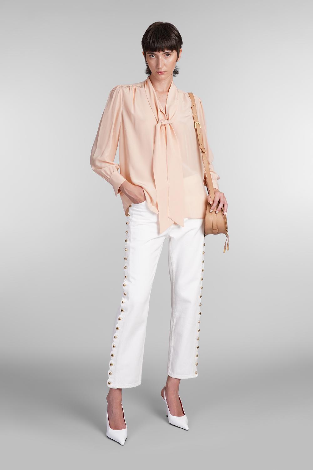 Deliberti Chloé Jeans in denim bianco cod. 404211 - Deliberti The Luxury Shopping Moda