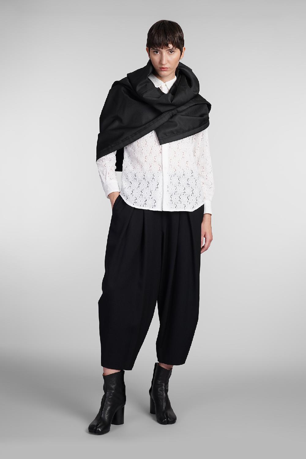 Deliberti Comme des Garcons Camicia in nylon bianco cod. 407125 - Deliberti The Luxury Shopping 2025