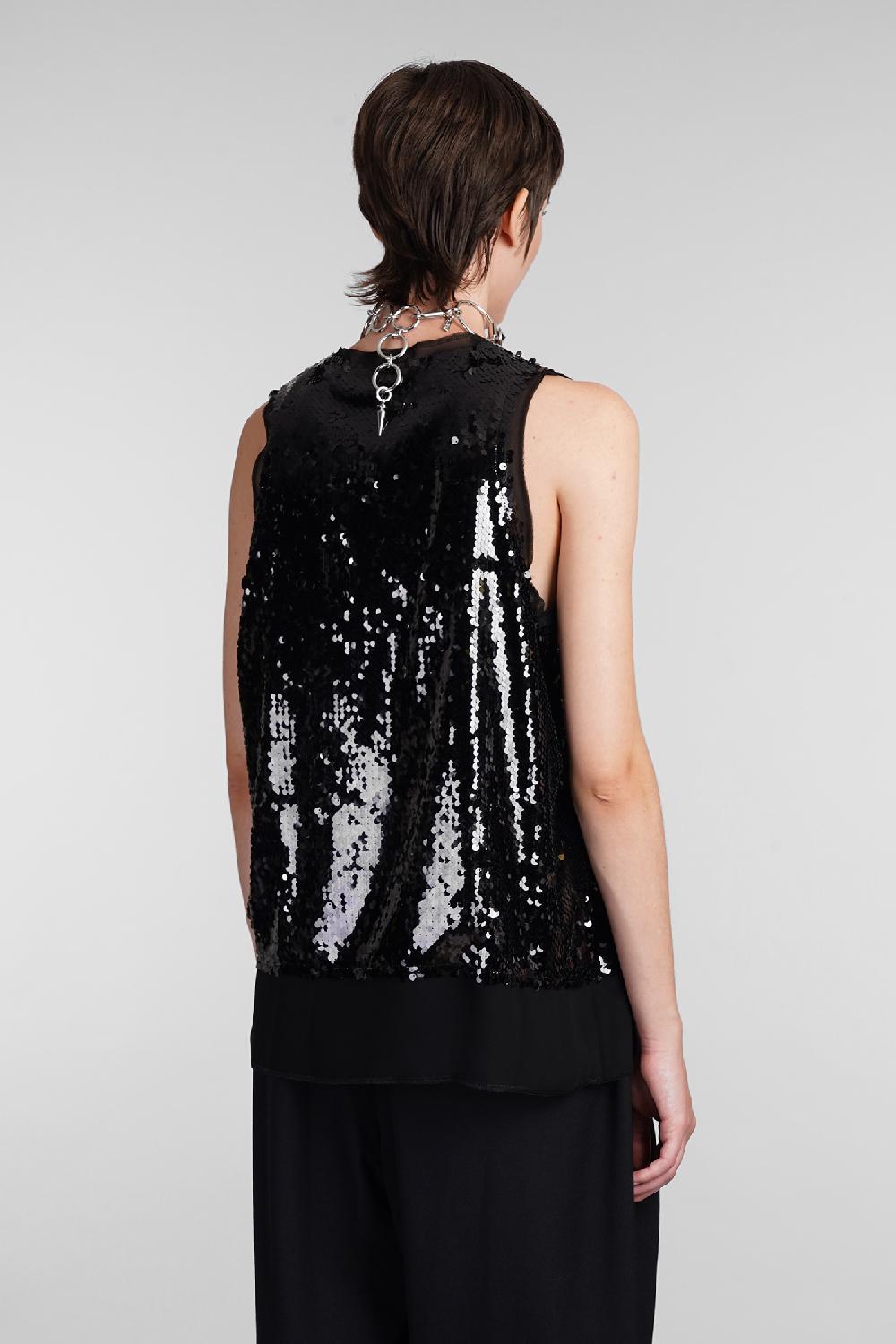 Deliberti Comme des Garcons Topwear in poliestere nero cod. 406923 - Deliberti The Luxury Shopping Pezzi Unici