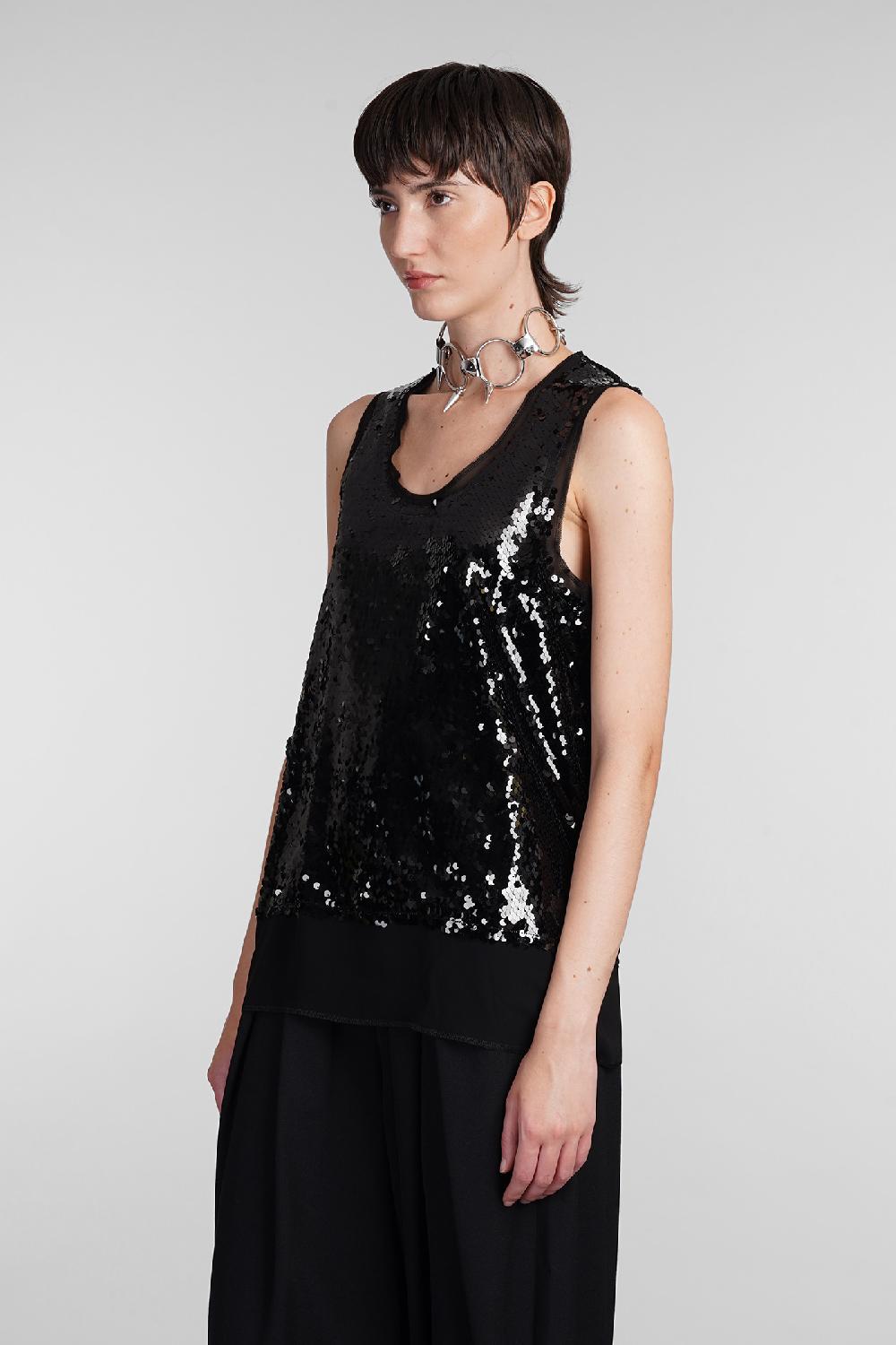 Deliberti Comme des Garcons Topwear in poliestere nero cod. 406923 - Deliberti The Luxury Shopping Pezzi Unici