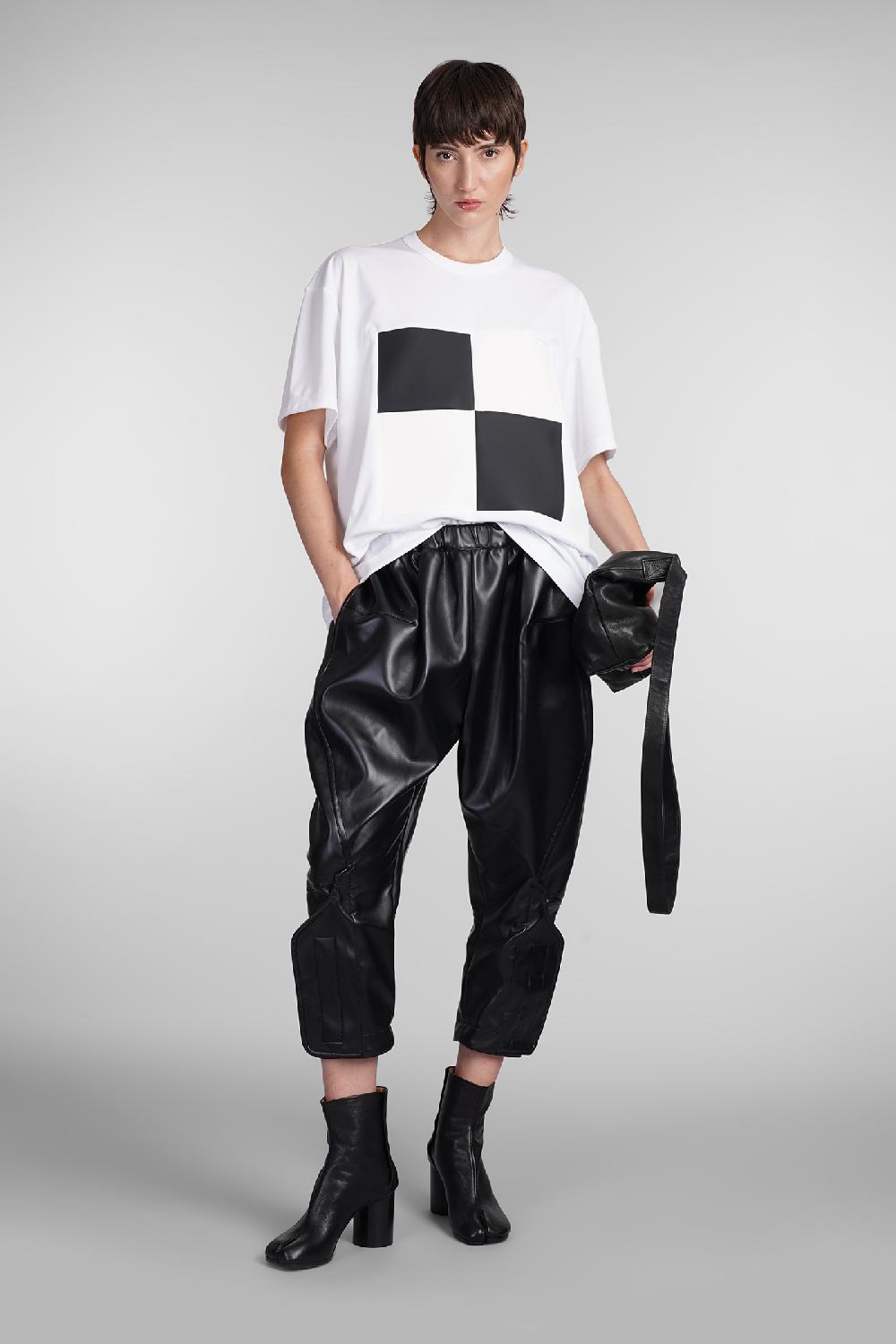 Deliberti Comme des Garcons Pantalone in poliuretano nero cod. 406926 - Deliberti The Luxury Shopping Negozi Online