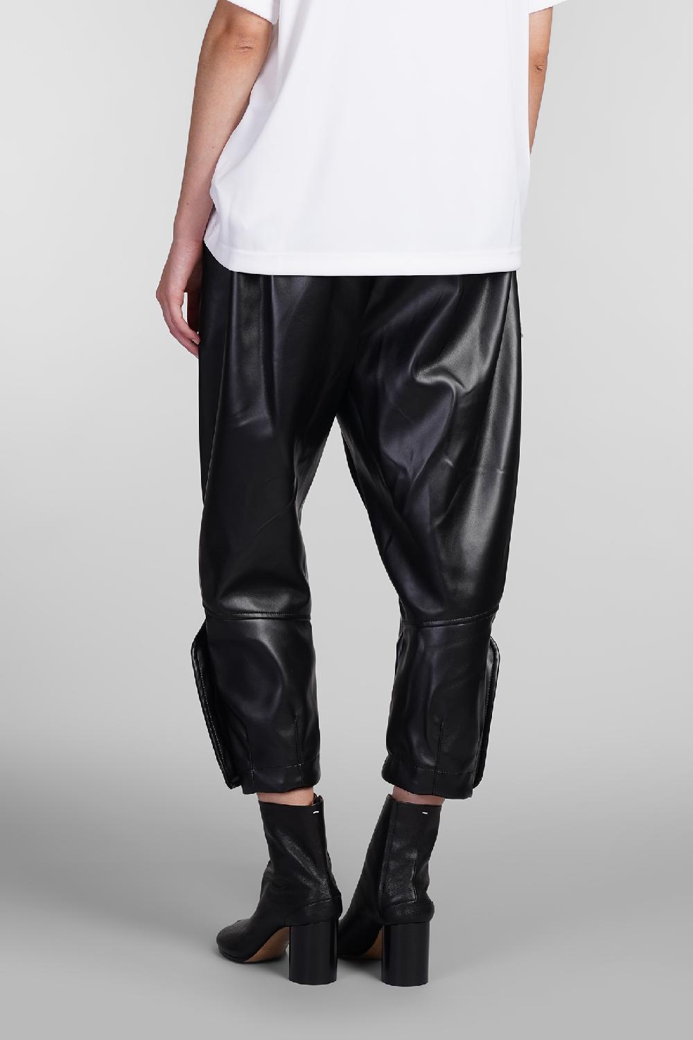 Deliberti Comme des Garcons Pantalone in poliuretano nero cod. 406926 - Deliberti The Luxury Shopping Negozi Online