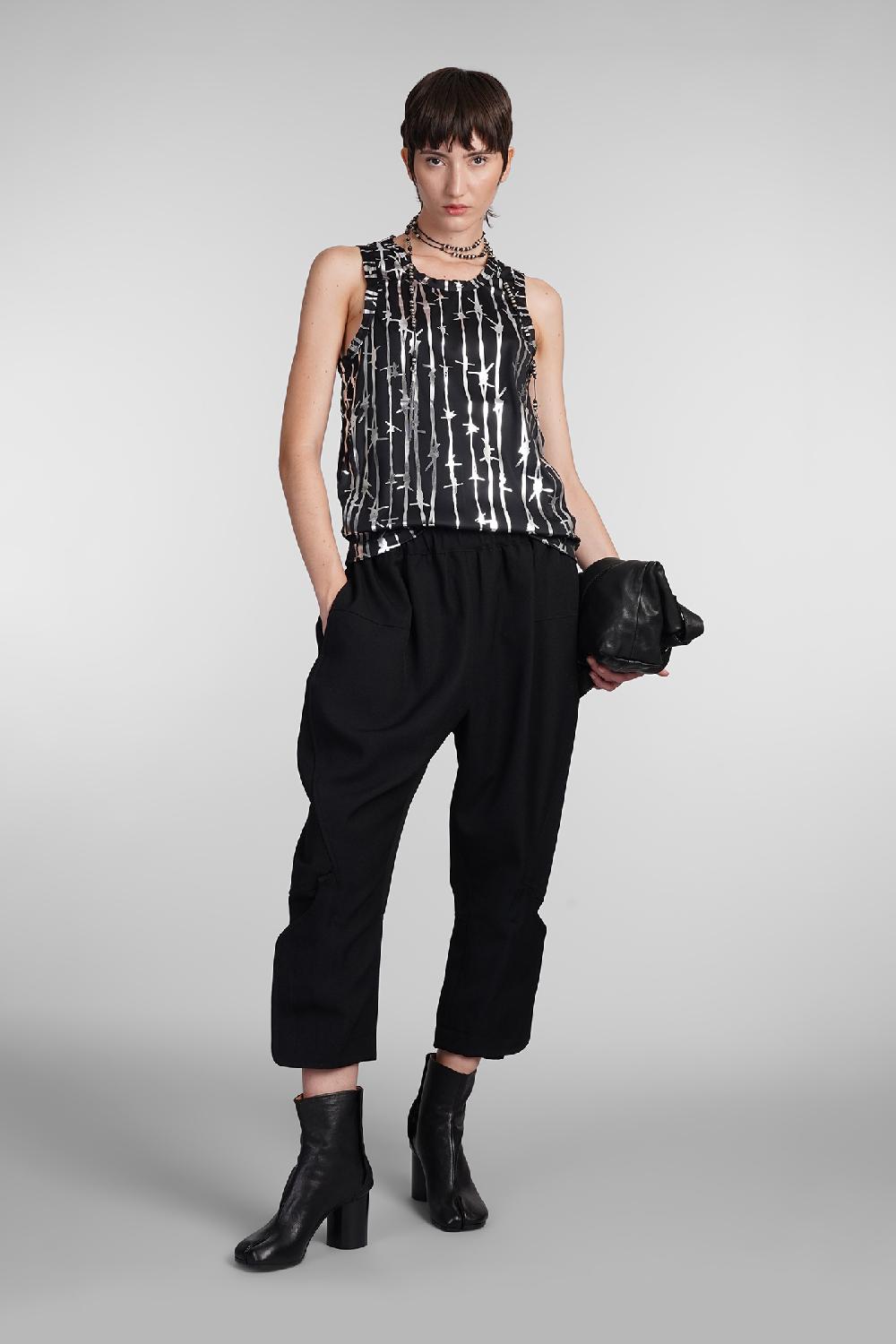 Deliberti Comme des Garcons Topwear in poliestere nero cod. 406927 - Deliberti The Luxury Shopping Acquista Ora