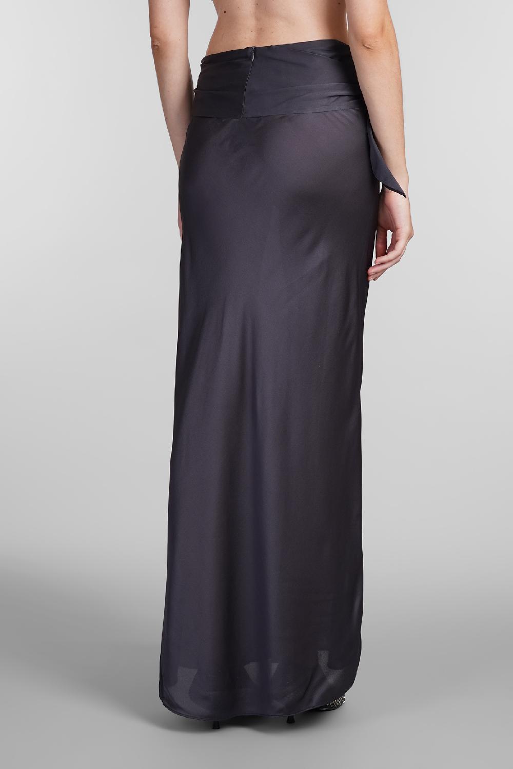 Deliberti Christopher Esber Gonna in seta grigia cod. 407682 - Deliberti The Luxury Shopping Convenienza