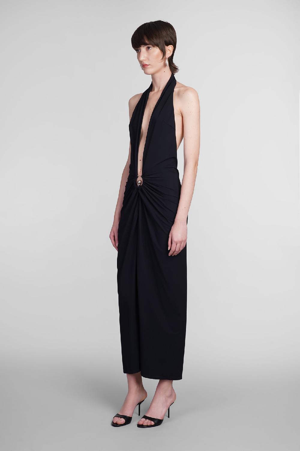 Deliberti Christopher Esber Abito in poliammide nera cod. 402354 - Deliberti The Luxury Shopping Presa