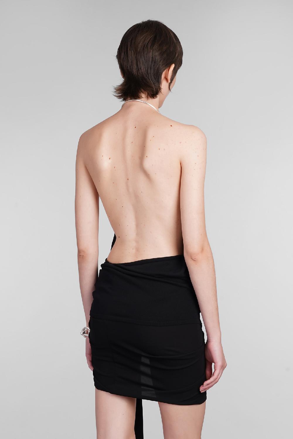 Deliberti Christopher Esber Topwear in viscosa nera cod. 402357 - Deliberti The Luxury Shopping Economico