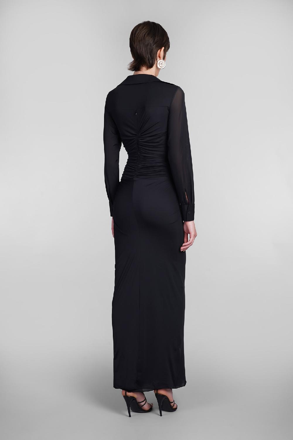 Deliberti Christopher Esber Abito in poliammide nera cod. 402364 - Deliberti The Luxury Shopping Vendita Calda