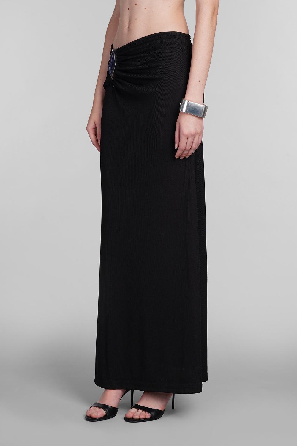 Deliberti Christopher Esber Gonna in poliestere nero cod. 402371 - Deliberti The Luxury Shopping Vendite Flash