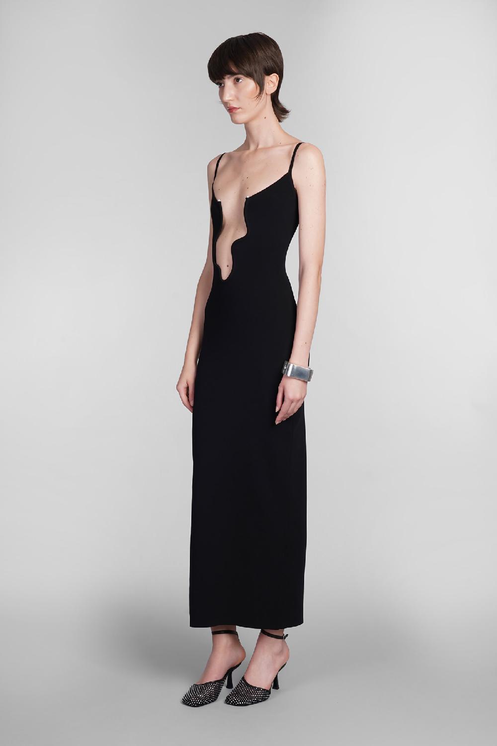 Deliberti Christopher Esber Abito in viscosa nera cod. 402373 - Deliberti The Luxury Shopping In Saldo