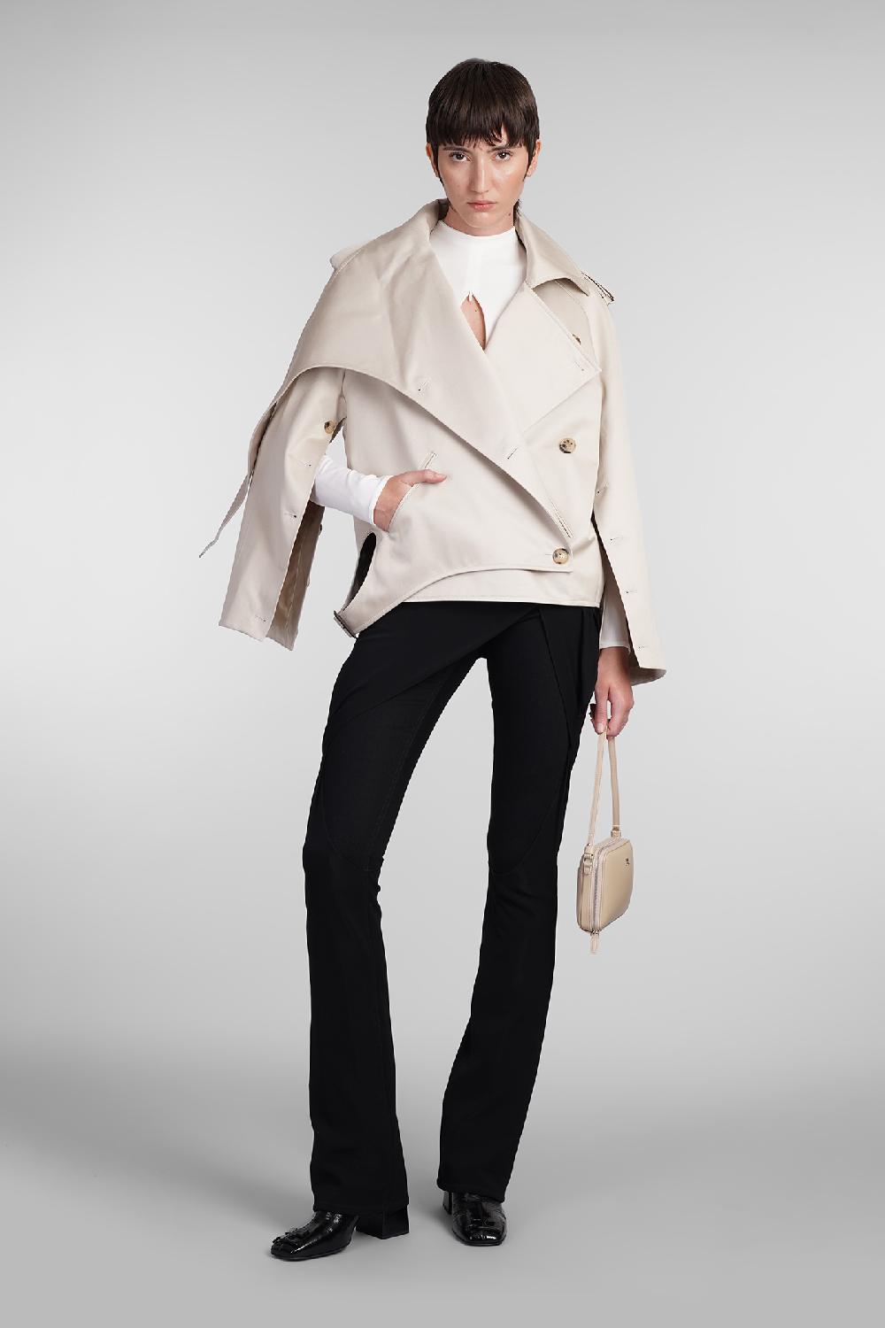 Deliberti Courreges Giacca casual in cotone beige cod. 408104 - Deliberti The Luxury Shopping Convenienza
