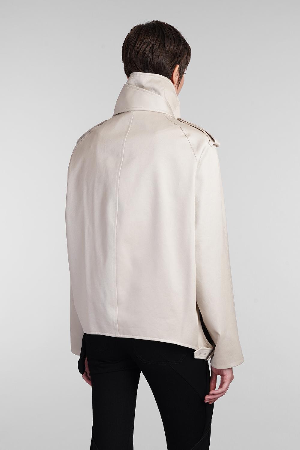 Deliberti Courreges Giacca casual in cotone beige cod. 408104 - Deliberti The Luxury Shopping Convenienza