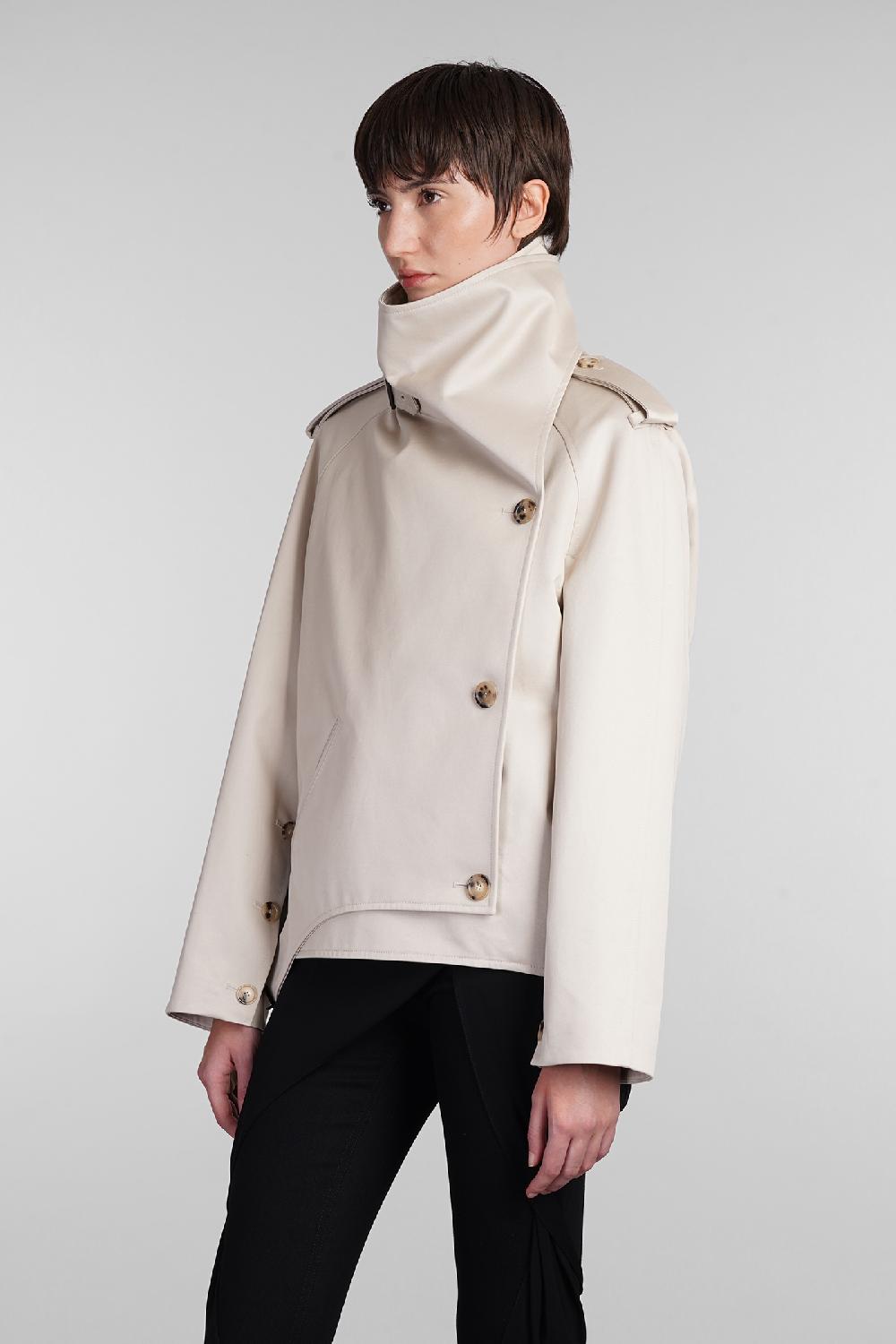 Deliberti Courreges Giacca casual in cotone beige cod. 408104 - Deliberti The Luxury Shopping Convenienza